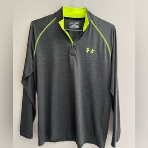 Men’s Under Armour Heat Gear 1/4 zip size medium